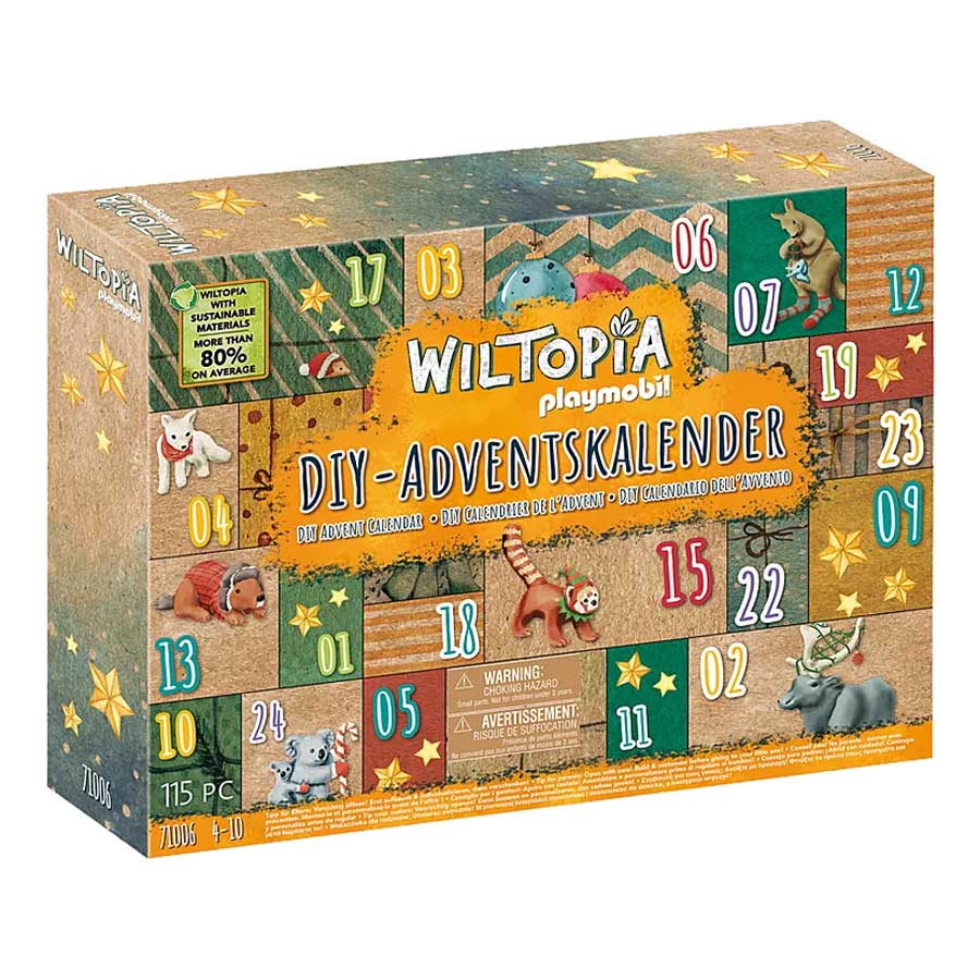 Playmobil Wiltopia 71006 Advent Calendar Pop Toys
