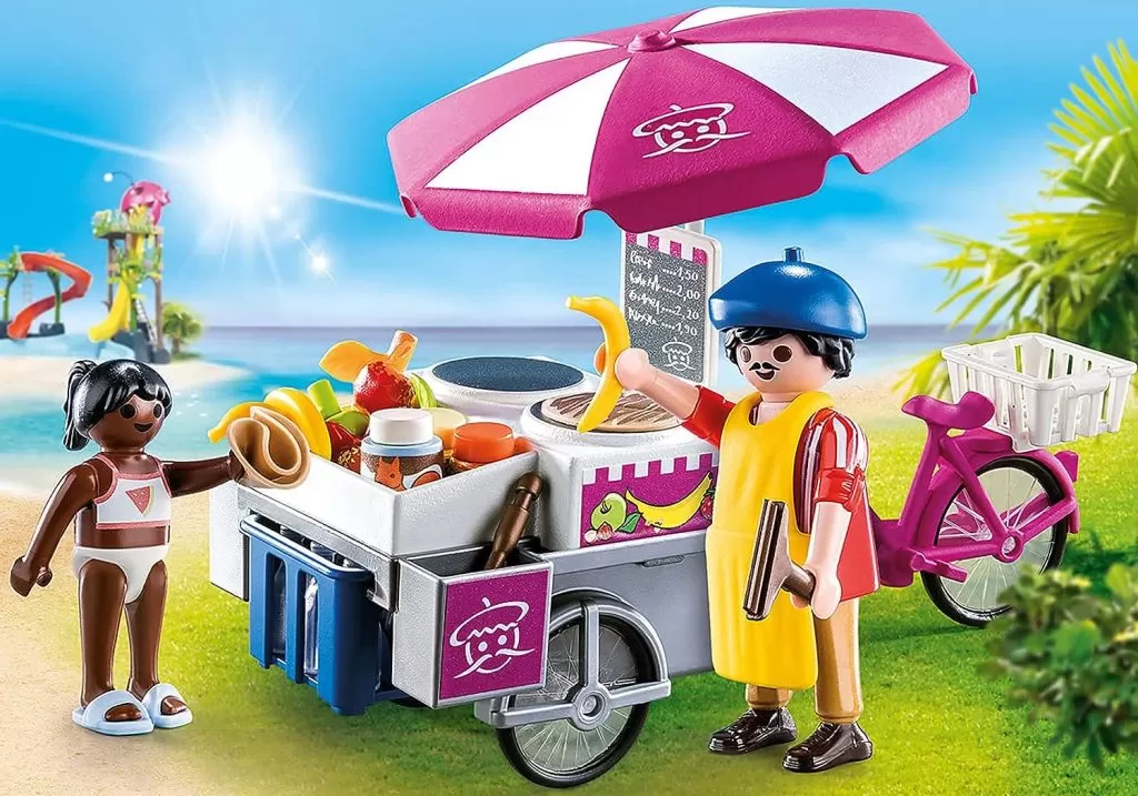 Playmobil Family Fun 70614 Crepe Cart - Image 2