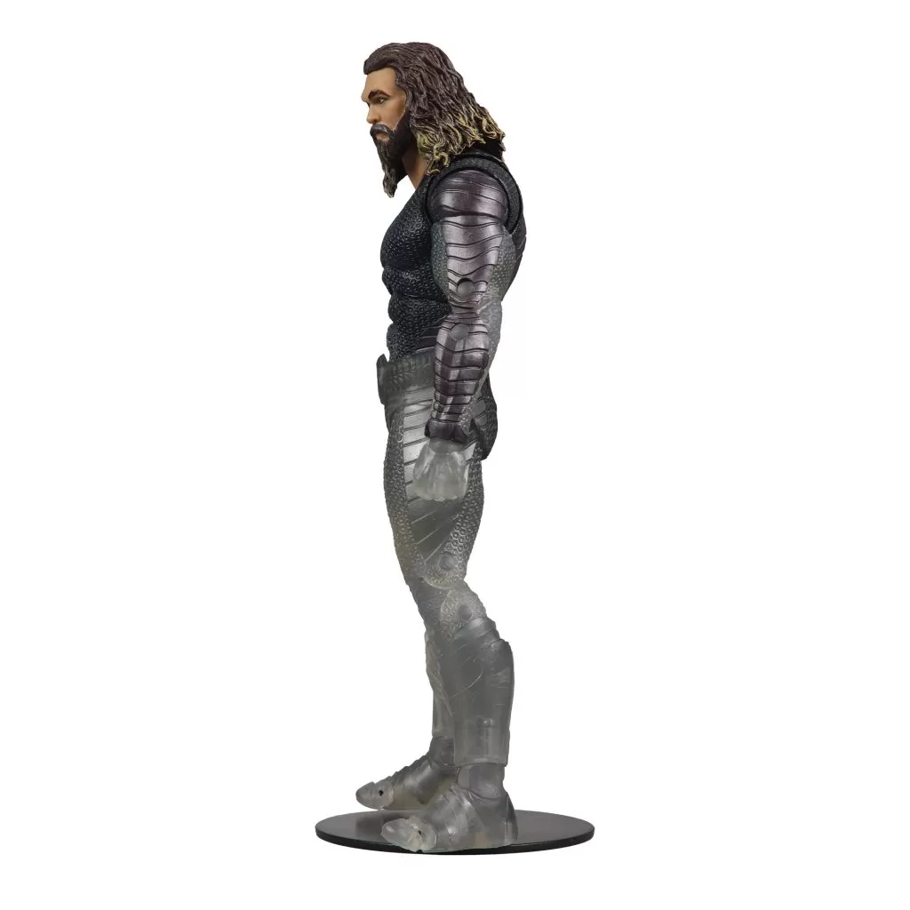 DC Multiverse Aquaman 2 Movie: Aquaman Stealth Suit with Topo 7" figure Gold Label McFarlane Toys - Image 9