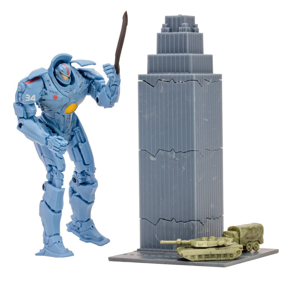 Pacific Rim Jaeger- Gipsy Danger 4″ figure and playset w/comic McFarlane Toys - Image 6
