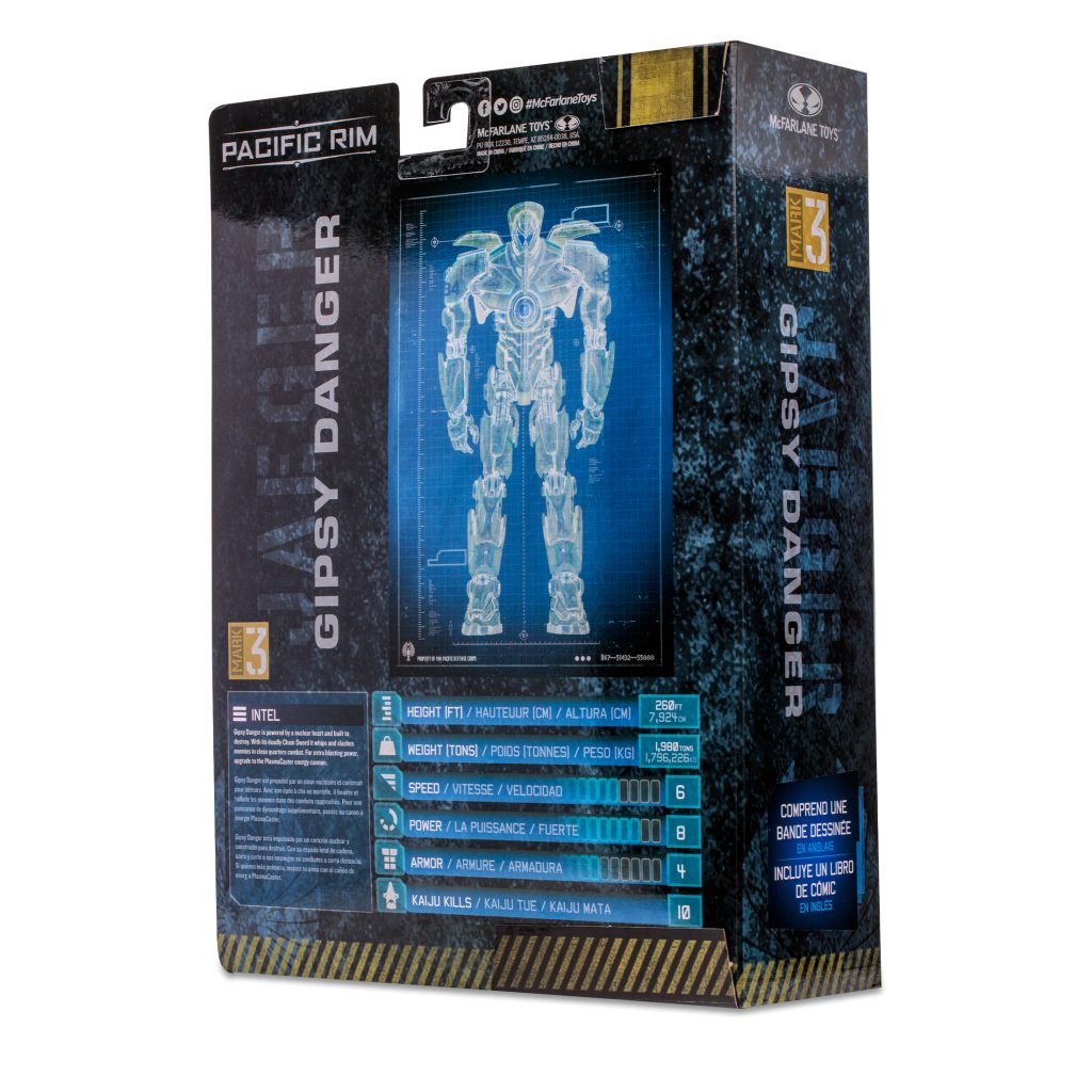 Pacific Rim Jaeger- Gipsy Danger 4″ figure and playset w/comic McFarlane Toys - Image 3