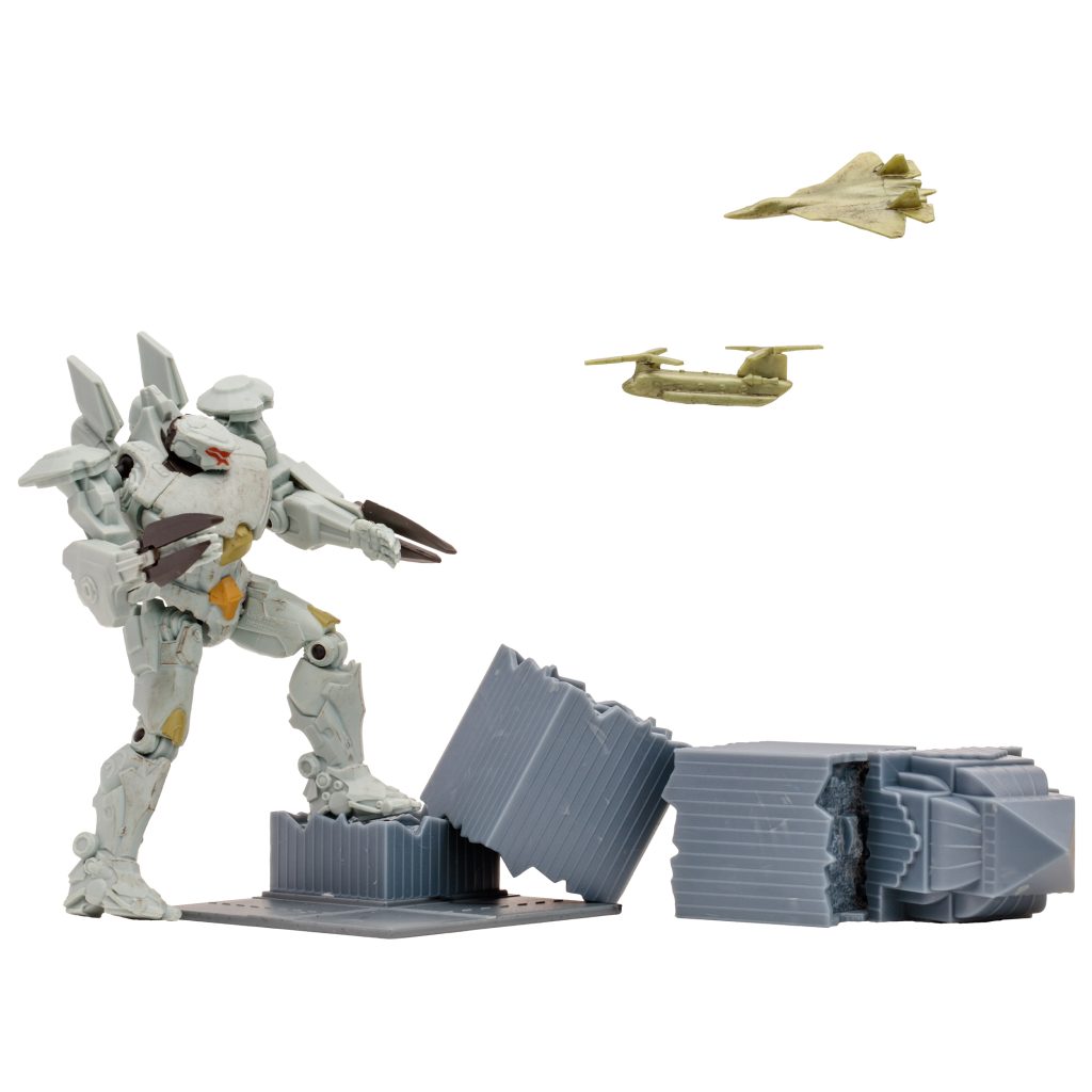 Pacific Rim Jaeger- Striker Eureka 4" figure and playset w/comic McFarlane Toys - Image 7