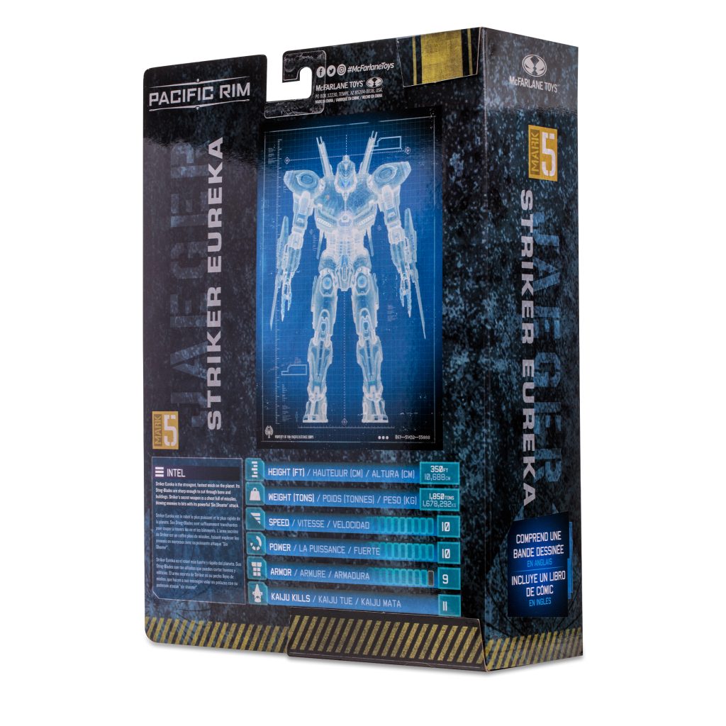 Pacific Rim Jaeger- Striker Eureka 4" figure and playset w/comic McFarlane Toys - Image 3