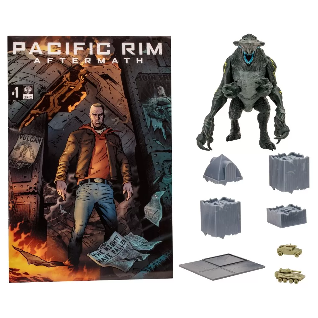 Pacific Rim Kaiju - Knifehead 4" figure and playset w/comic McFarlane Toys - Image 4