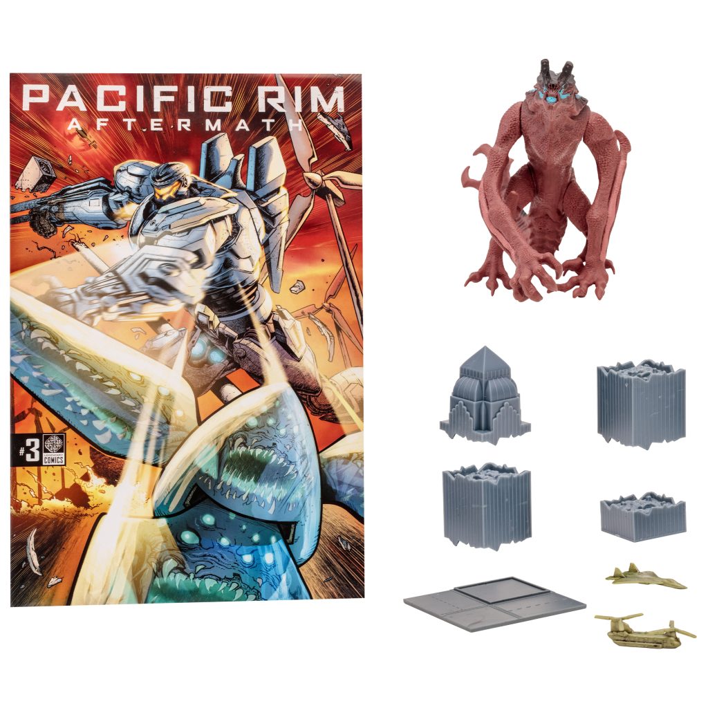 Pacific Rim Kaiju - Otachi 4" figure and playset w/comic McFarlane Toys - Image 4