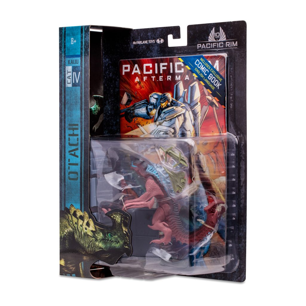 Pacific Rim Kaiju - Otachi 4" figure and playset w/comic McFarlane Toys - Image 2