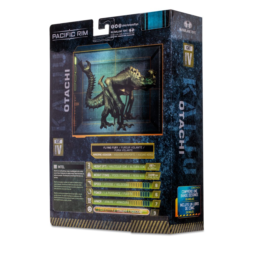 Pacific Rim Kaiju - Otachi 4" figure and playset w/comic McFarlane Toys - Image 3