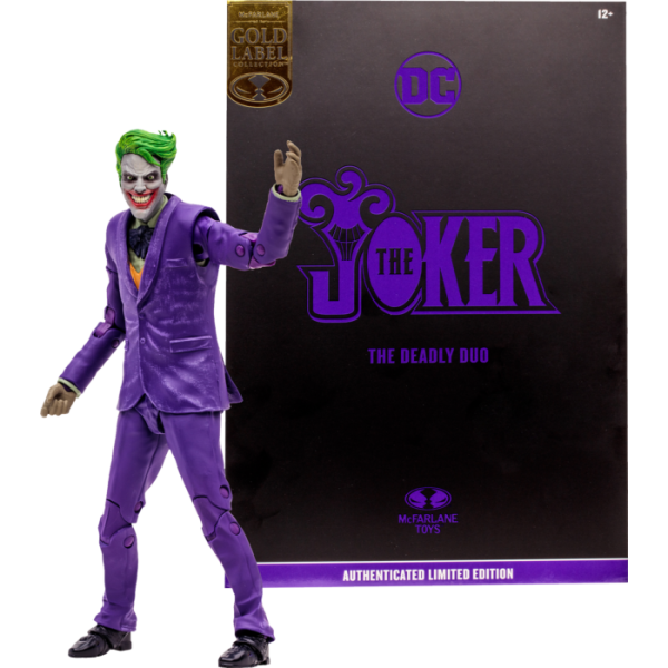 Dark Nights: Metal DC Multiverse Action Figure The Joker Dragon Glow in the Dark Edition (Gold