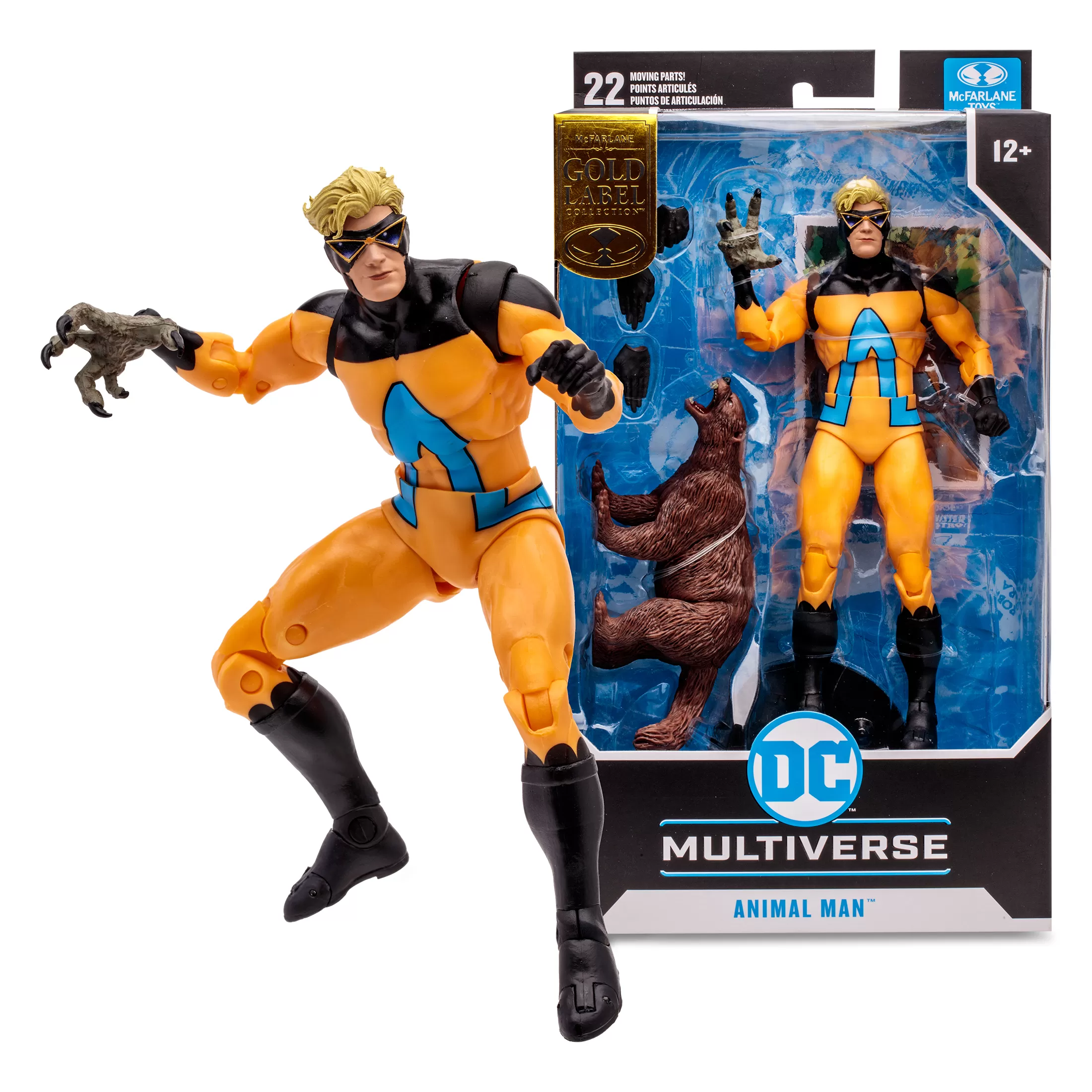 DC Multiverse Animal Man (Gold Label) 7" figure McFarlane Toys - Image 2