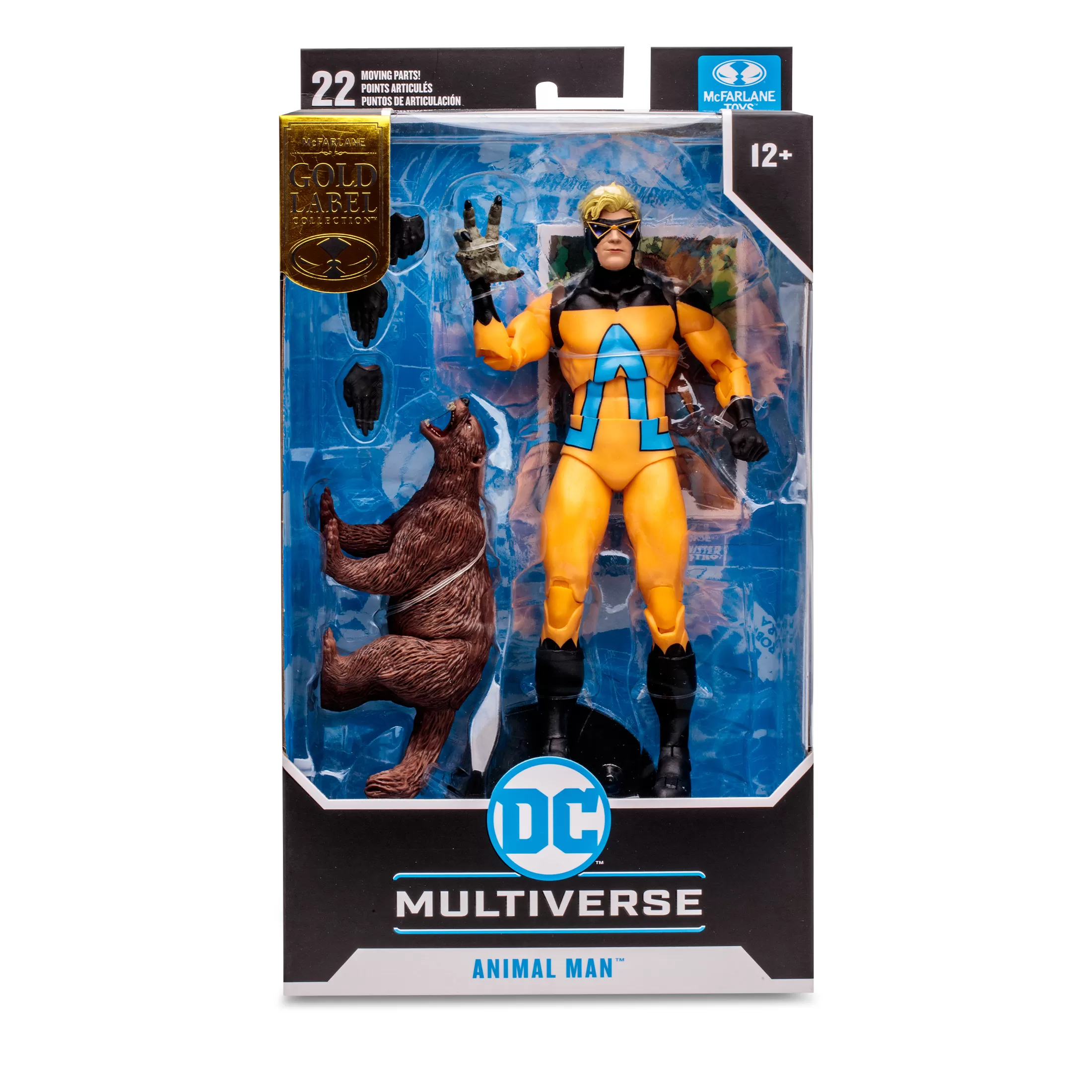 DC Multiverse Animal Man (Gold Label) 7" figure McFarlane Toys