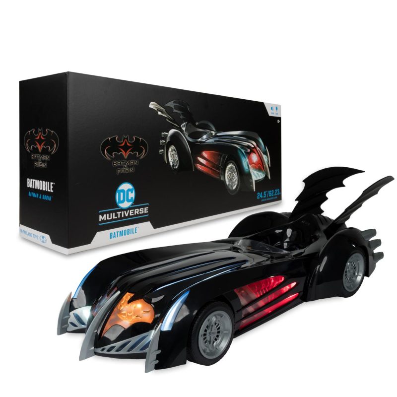 DC Multiverse Batman & Robin Batmobile for 7″ figures McFarlane Toys