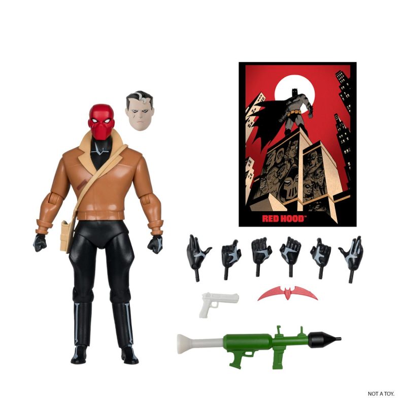 DC Page Punchers Red Hood (Batman: The Adventures Continue) 6″ figure with comic McFarlane Toys Wave 7 - Image 4