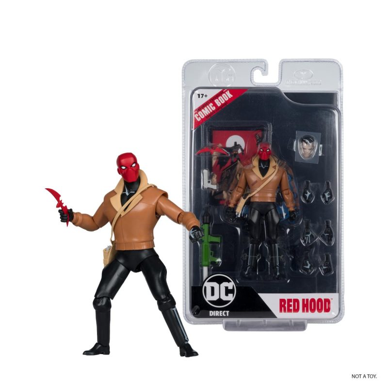 DC Page Punchers Red Hood (Batman: The Adventures Continue) 6″ figure with comic McFarlane Toys Wave 7