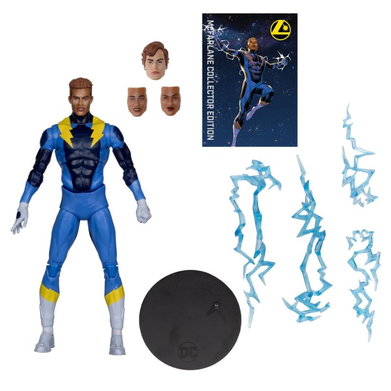 DC Multiverse Collector Edition Lightning Lad 7″ figure #28 McFarlane Toys - Image 5