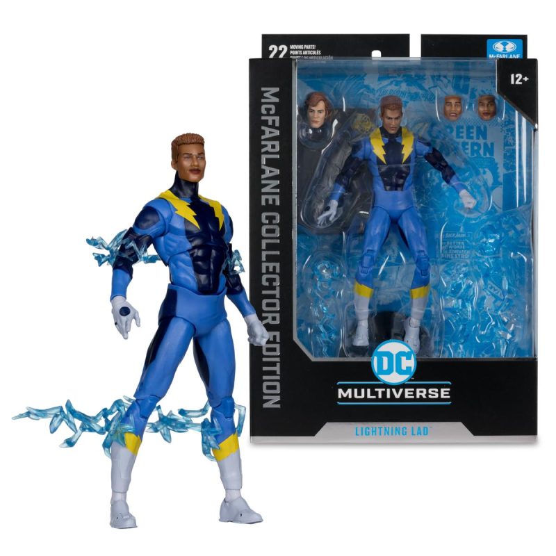 DC Multiverse Collector Edition Lightning Lad 7″ figure #28 McFarlane Toys