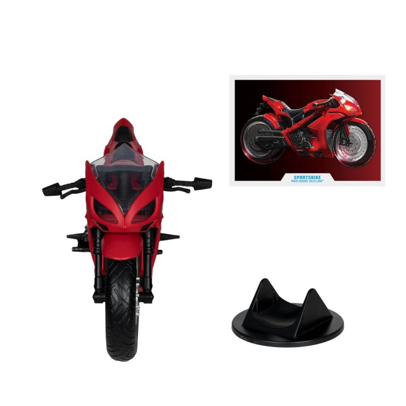 DC Multiverse Red Hood Sportsbike Motorcycle vehicle for 7″ figure McFarlane Toys - Image 5