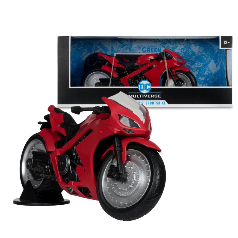 DC Multiverse Red Hood Sportsbike Motorcycle vehicle for 7″ figure McFarlane Toys