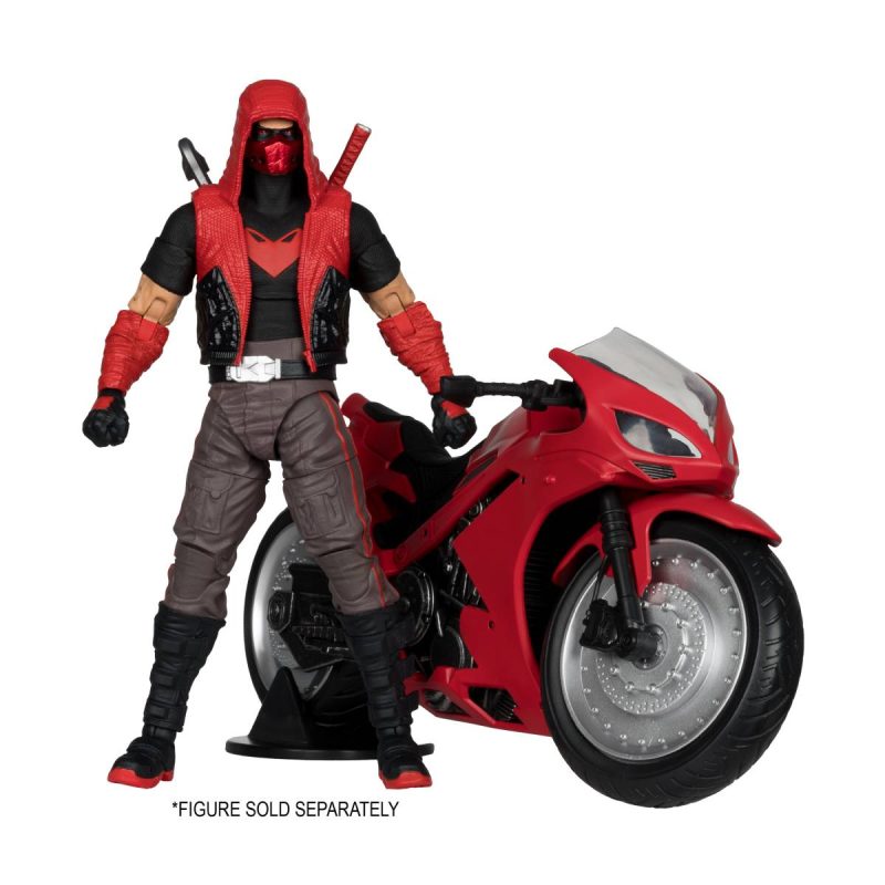 DC Multiverse Red Hood Sportsbike Motorcycle vehicle for 7″ figure McFarlane Toys - Image 11