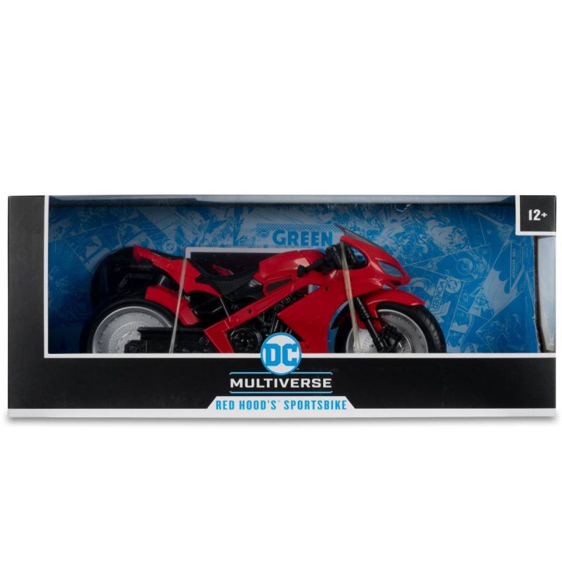 DC Multiverse Red Hood Sportsbike Motorcycle vehicle for 7″ figure McFarlane Toys - Image 3