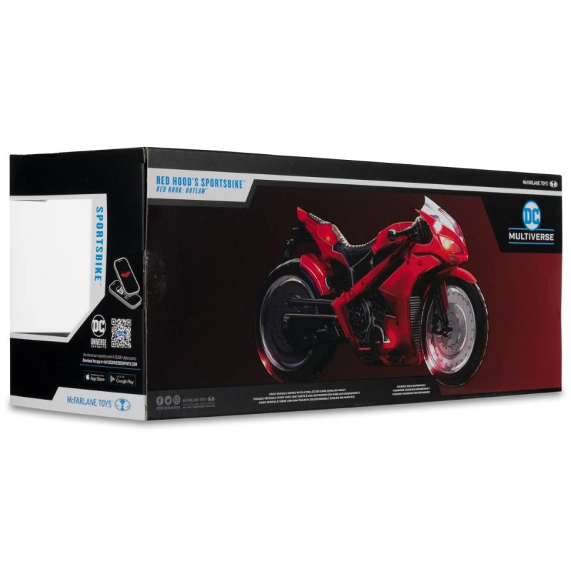 DC Multiverse Red Hood Sportsbike Motorcycle vehicle for 7″ figure McFarlane Toys - Image 4