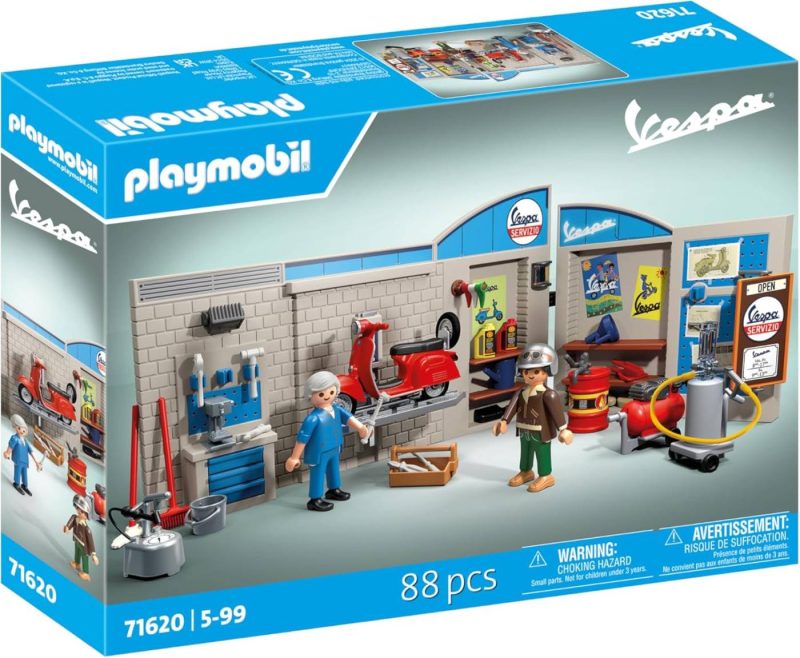 Playmobil Vespa 71620 60’s Vespa Garage Workshop