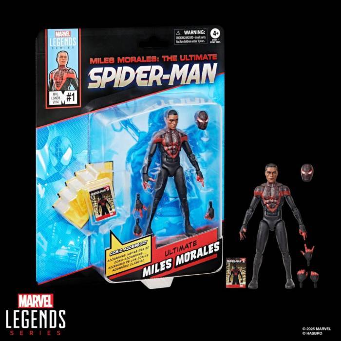 Marvel Legends Miles Morales: The Ultimate Spider-Man – Miles Morales 6″ Figure