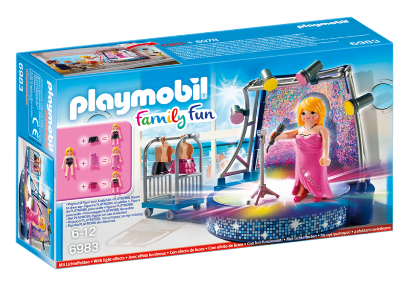 Playmobil Family Fun 6983 Singer and Stage (Disco) – retired set