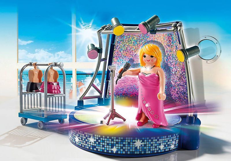 Playmobil Family Fun 6983 Singer and Stage (Disco) – retired set - Image 2