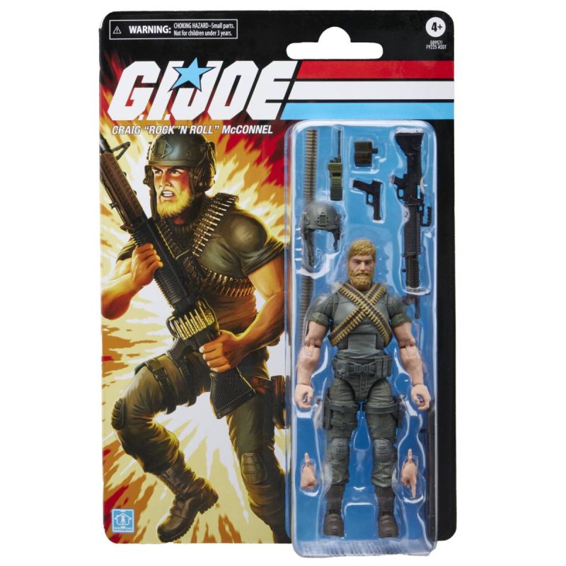 G.I. Joe Retro – Craig “Rock ‘N Roll” McConnel Classified Series 6″ Scale Action Figure