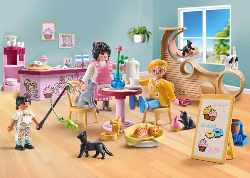 Playmobil My Life 71744 Cat Cafe - Image 3