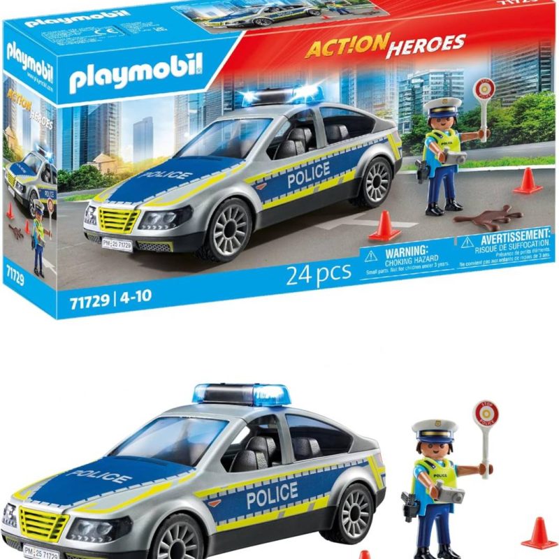 Playmobil Action Heroes 71729 Police Patrol Car