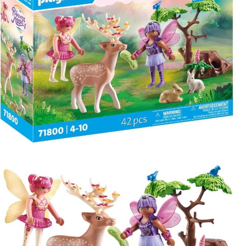 Playmobil Princess Magic 71800 Starter Pack Fairies with Forest Animals
