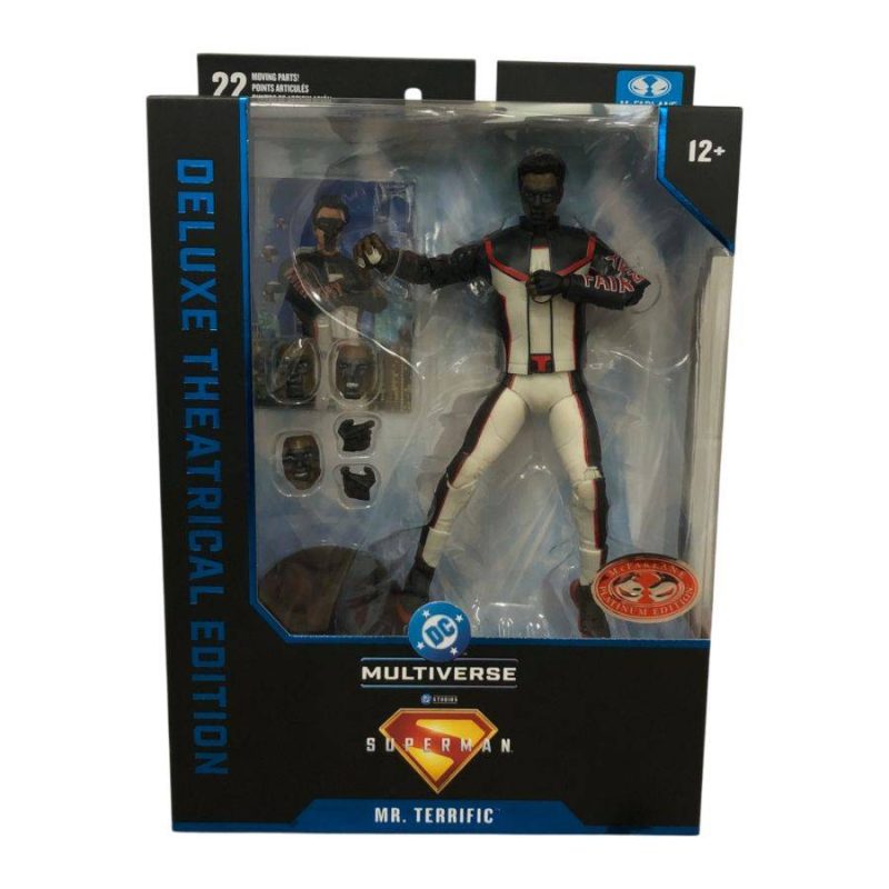 DC Multiverse Mr Terrific (Superman 2025 movie) (Red Platinum) 7″ Deluxe figure McFarlane Toys