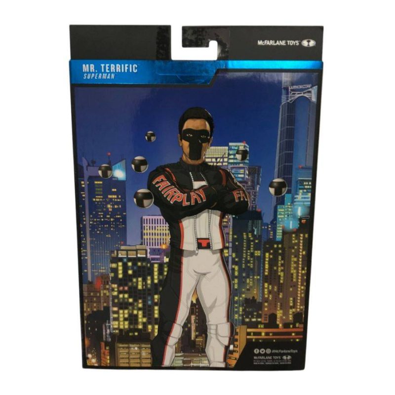 DC Multiverse Mr Terrific (Superman 2025 movie) (Red Platinum) 7″ Deluxe figure McFarlane Toys - Image 5
