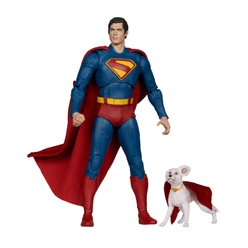 DC Multiverse Superman with Krypto (2025 movie) 7″ Deluxe figure McFarlane Toys - Image 6