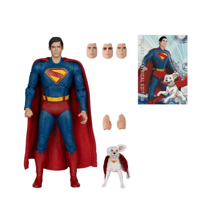 DC Multiverse Superman with Krypto (2025 movie) 7″ Deluxe figure McFarlane Toys - Image 5