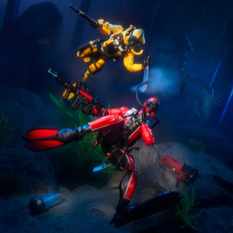 G.I. Joe – Diver vs Cobra Diver #169 Classified Series 6″ Scale Action Figure 2 pack - Image 12
