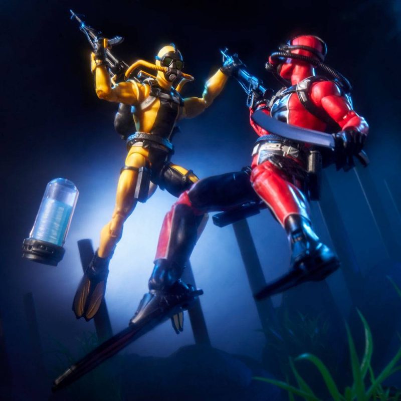 G.I. Joe – Diver vs Cobra Diver #169 Classified Series 6″ Scale Action Figure 2 pack - Image 8