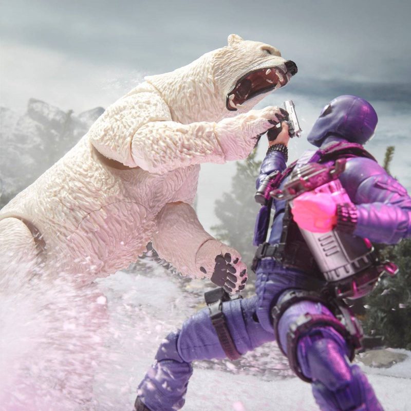 G.I. Joe – Snake Eyes with Polar Bear #161 Classified Series 6″ Scale Action Figure - Image 13