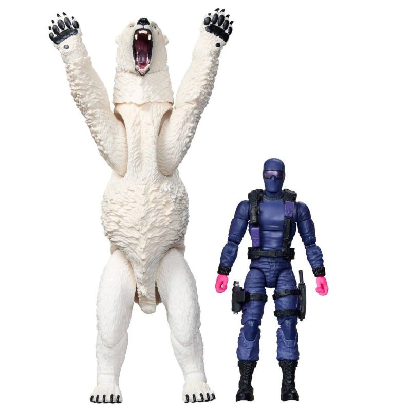 G.I. Joe – Snake Eyes with Polar Bear #161 Classified Series 6″ Scale Action Figure - Image 3