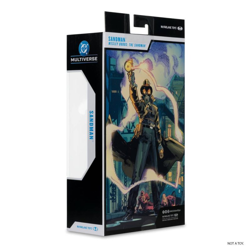 DC Multiverse Sandman (Wesley Dodds) (Gold Label) 7″ figure McFarlane Toys - Image 4
