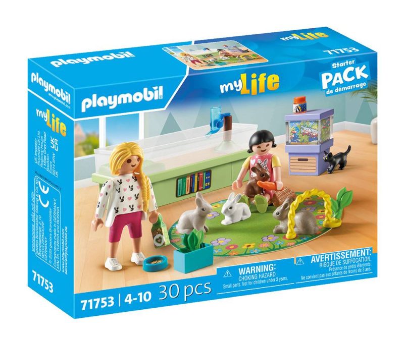 Playmobil My Life 71753 Starter Pack Rabbit Family