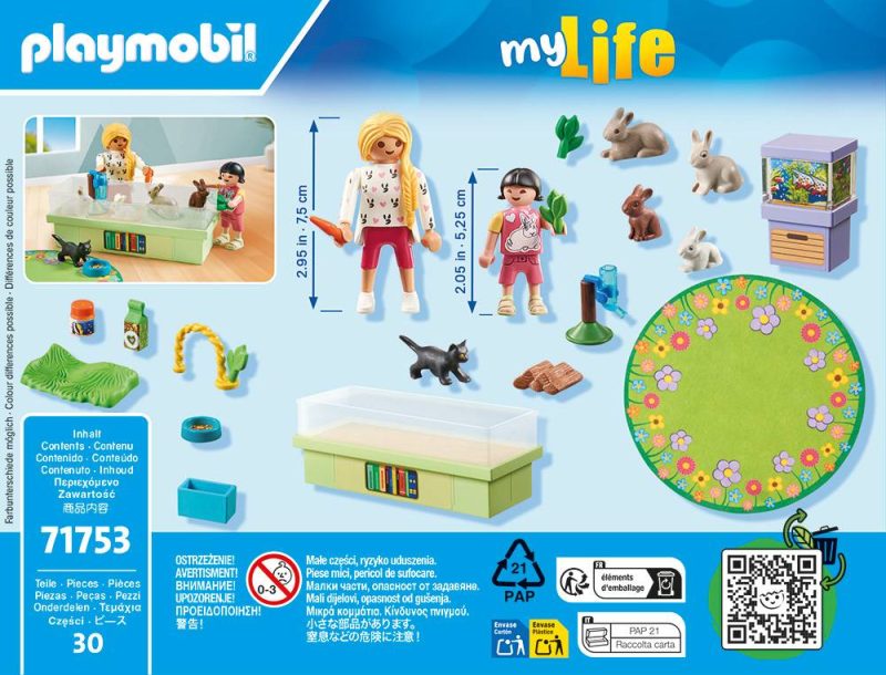 Playmobil My Life 71753 Starter Pack Rabbit Family - Image 4