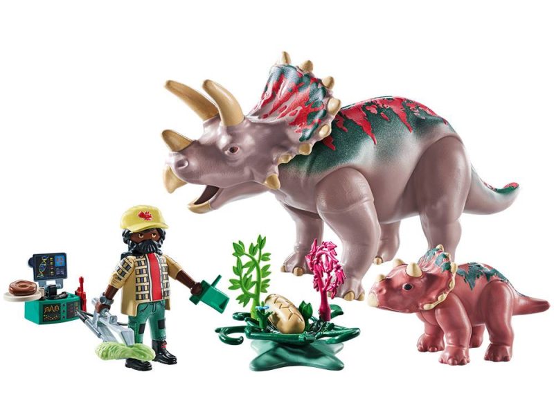 Playmobil Dinos 71821 Triceratops Family - Image 2