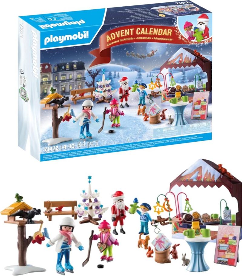 Playmobil Advent Calendar 71472 Trip to Christmas Market (84 pieces) - Image 2