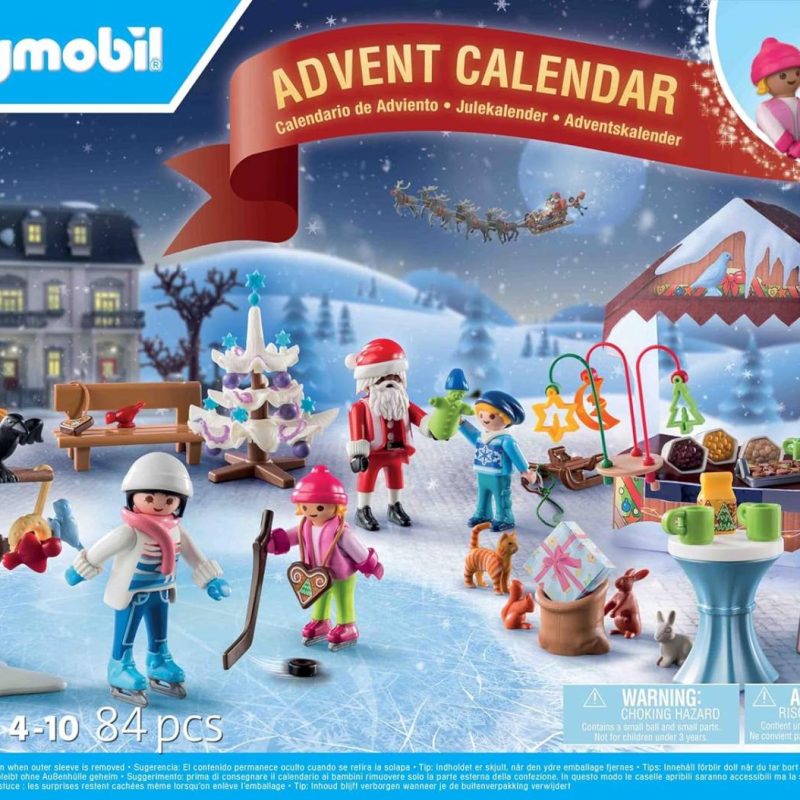 Playmobil Advent Calendar 71472 Trip to Christmas Market (84 pieces)