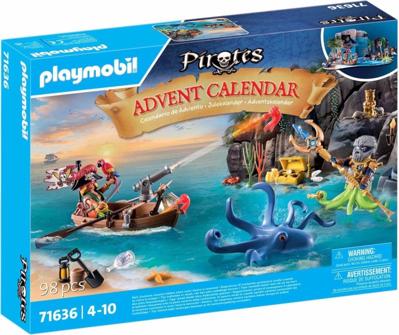 Playmobil Advent Calendar 71636 Pirates (98 pieces)