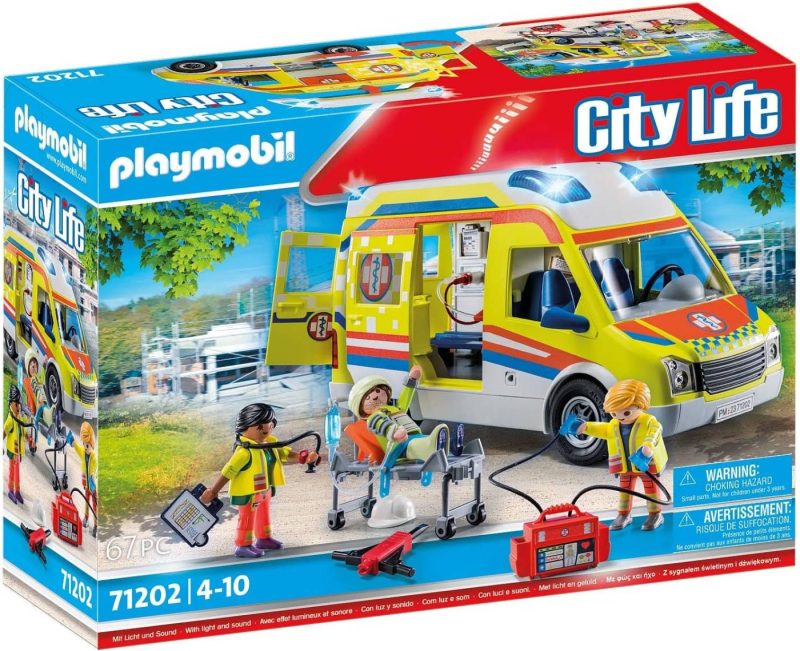 Playmobil City Life 71202 Ambulance with Lights and Sound