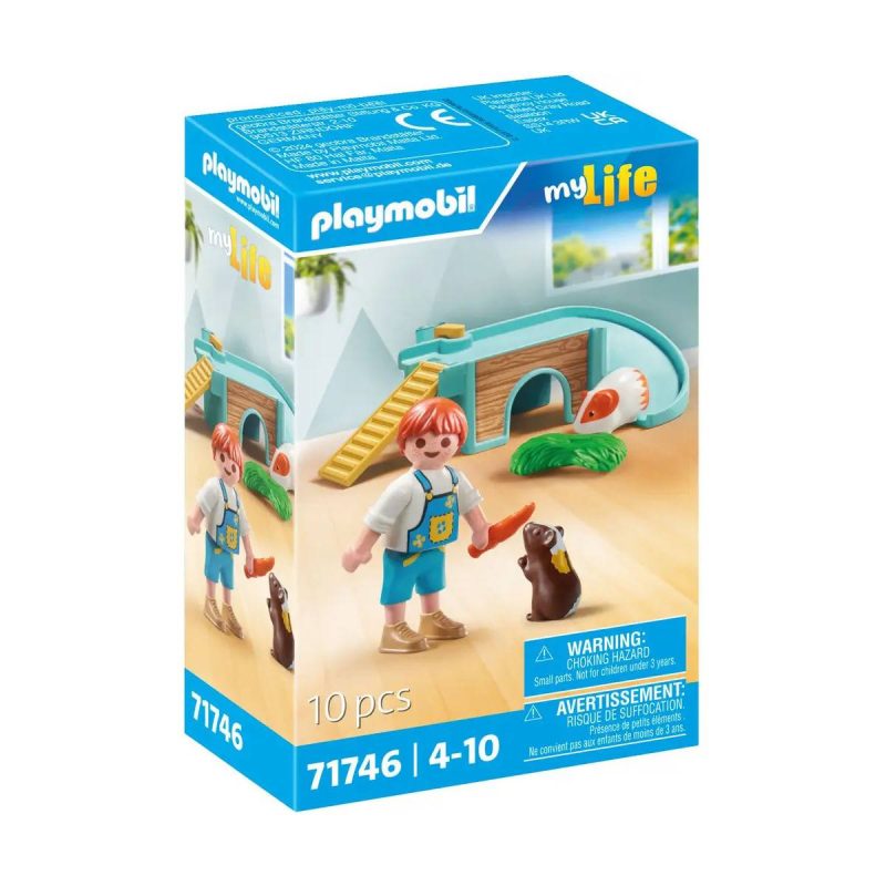 Playmobil My Life 71746 Guinea Pig House