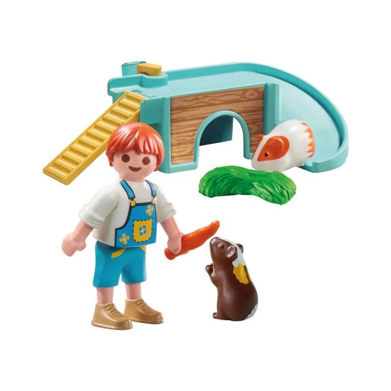 Playmobil My Life 71746 Guinea Pig House - Image 2